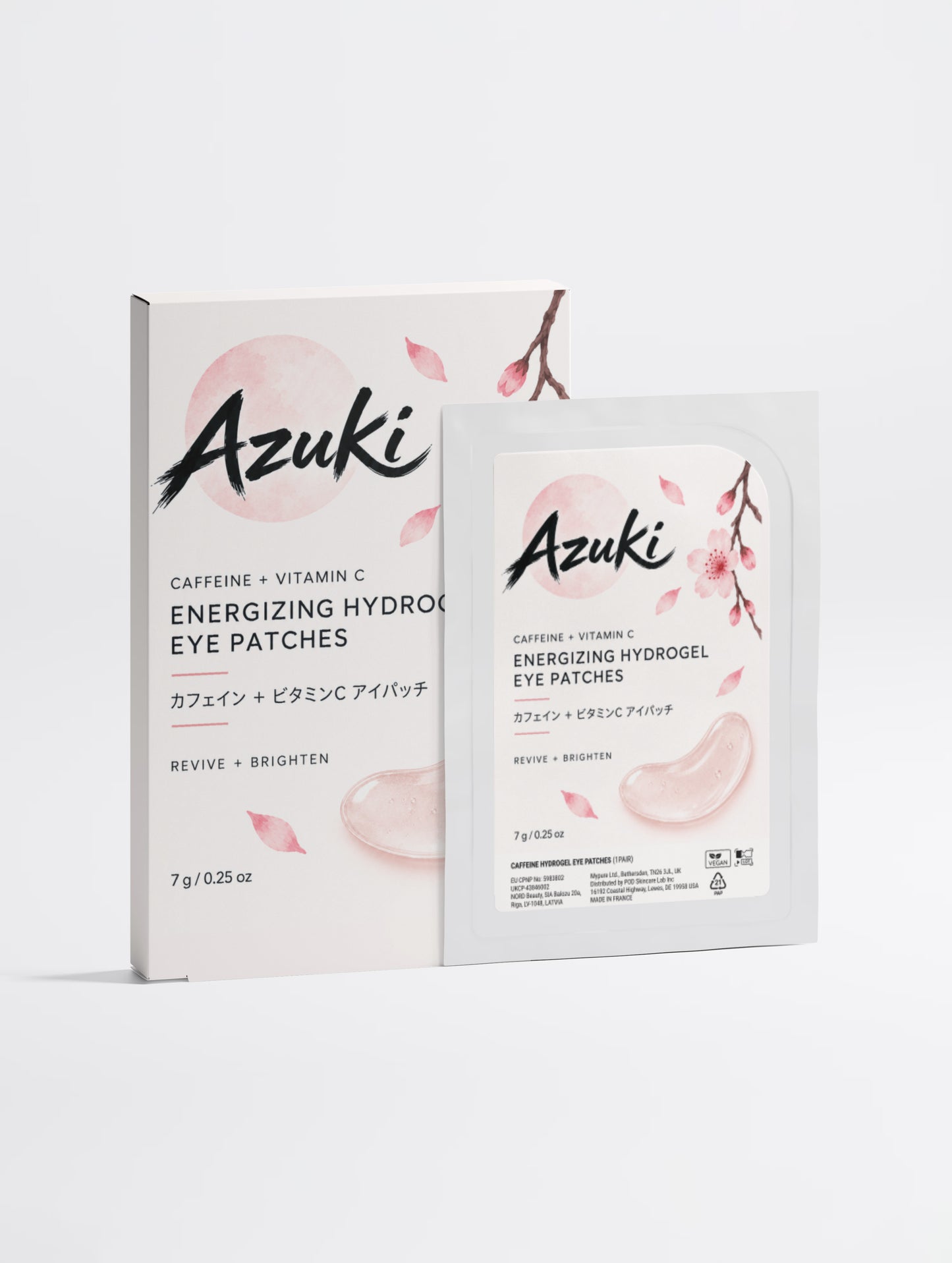 Caffeine + Vitamin C Energizing Hydrogel Eye Patches